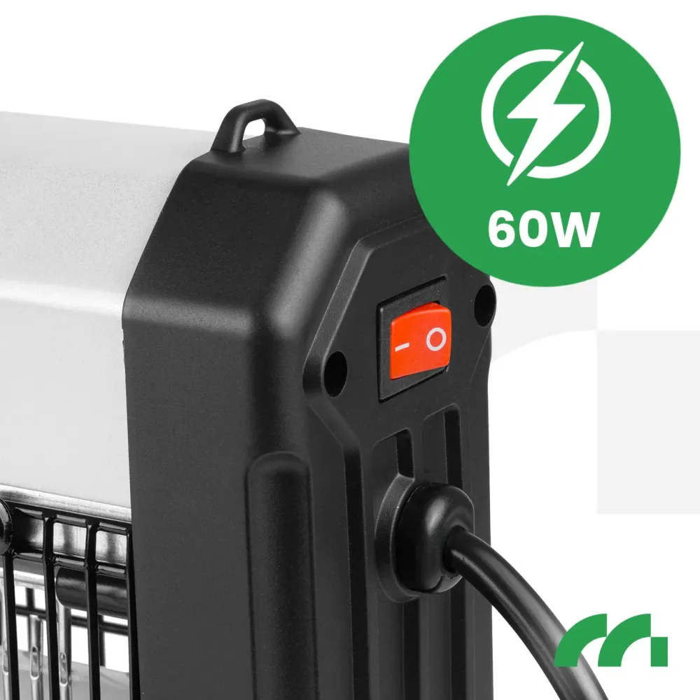 Знищувач комах - мухоловка до 200 м2 Maltec 60W Польща