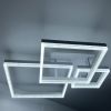 Стельова з пультом світлодіодна люстра GENNY SQUARE RGB 105W 4S біла