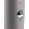 Світильник садовий з датчиком руху CORTA-P E27 IP44 40 см графіт OS-CORP40P-30