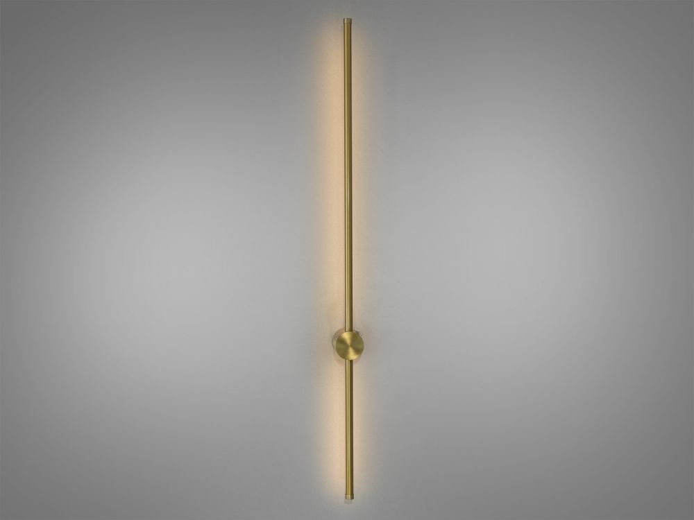 Cучасне світлодіодне бра для зали, 10W, латунь 2039/1000 brass