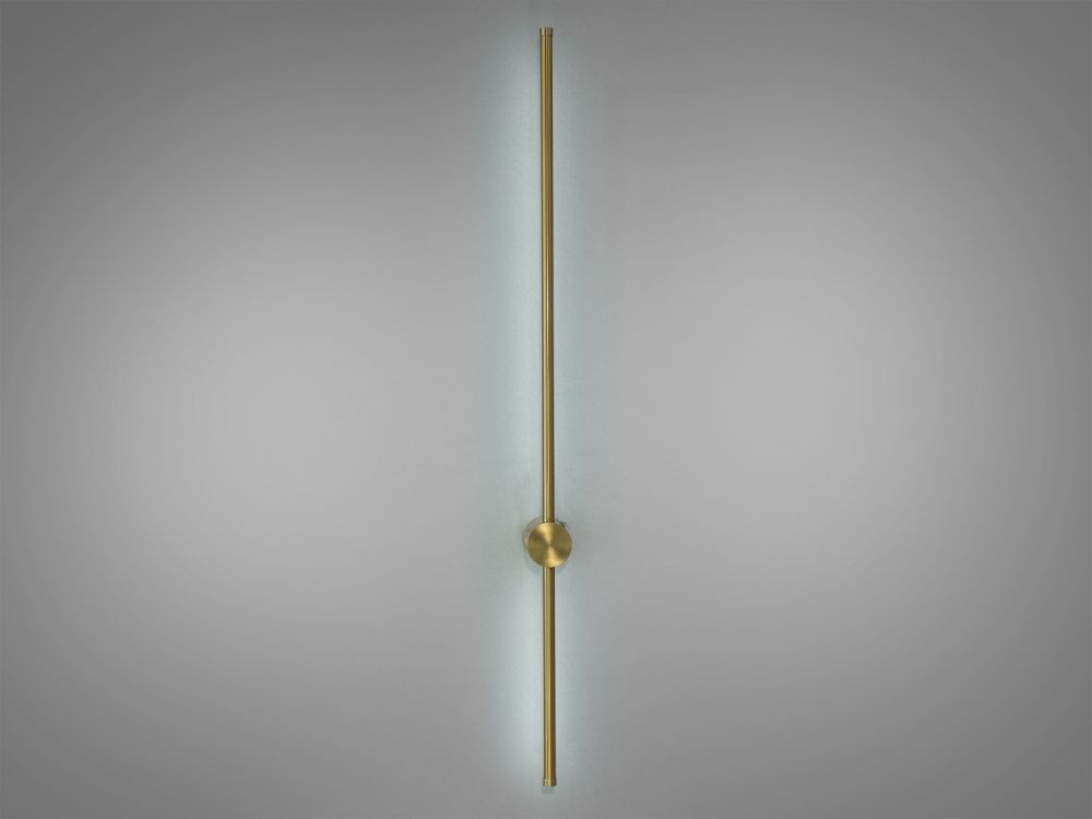 Cучасне світлодіодне бра для зали, 10W, латунь 2039/1000 brass