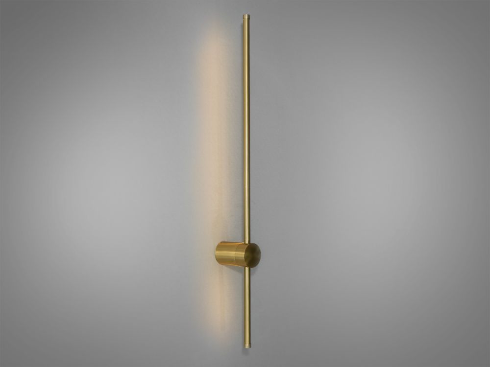 Вишукане світлодіодне бра із латуні, 7W 2039/800 brass