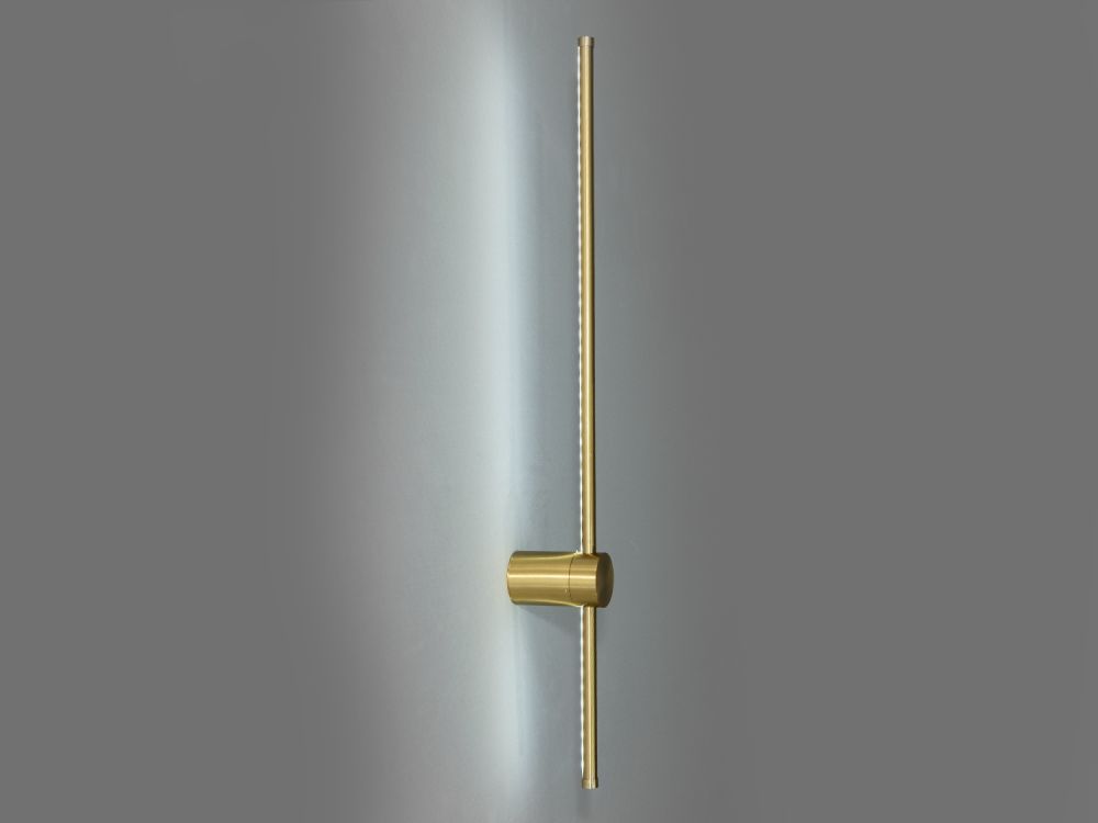 Вишукане світлодіодне бра із латуні, 7W 2039/800 brass