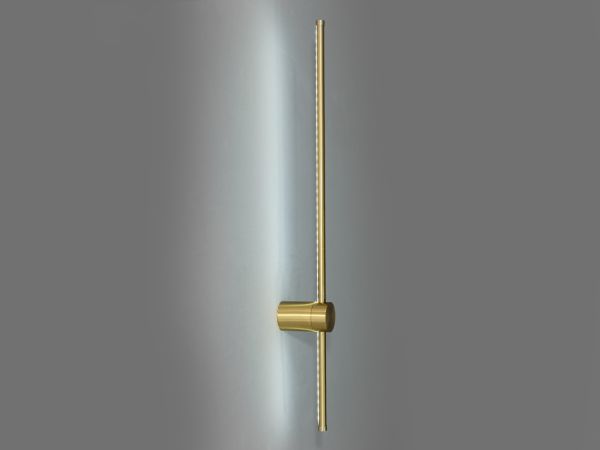 Вишукане світлодіодне бра із латуні, 7W 2039/800 brass