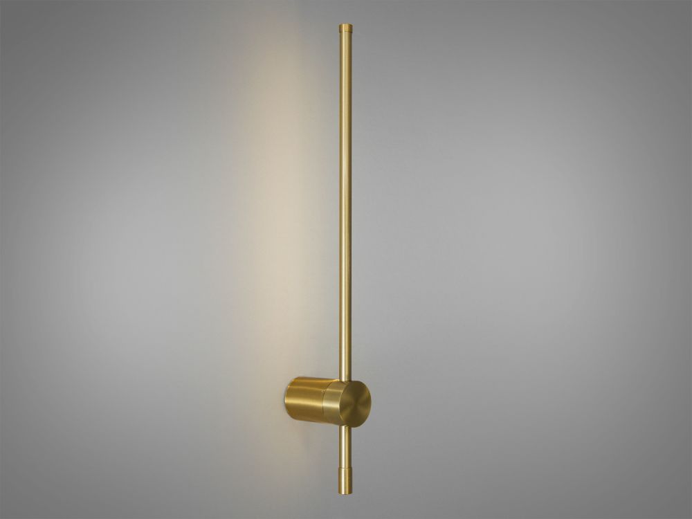 Вишукане світлодіодне бра, 6W, золото 2042/600 brass з вимикачем на корпусі