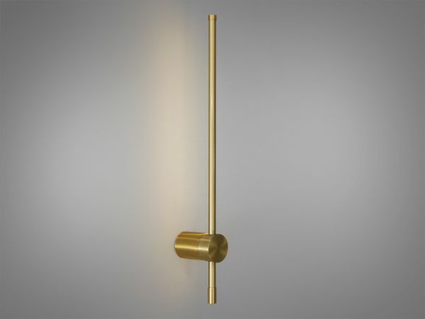 Вишукане світлодіодне бра, 6W, золото 2042/600 brass з вимикачем на корпусі