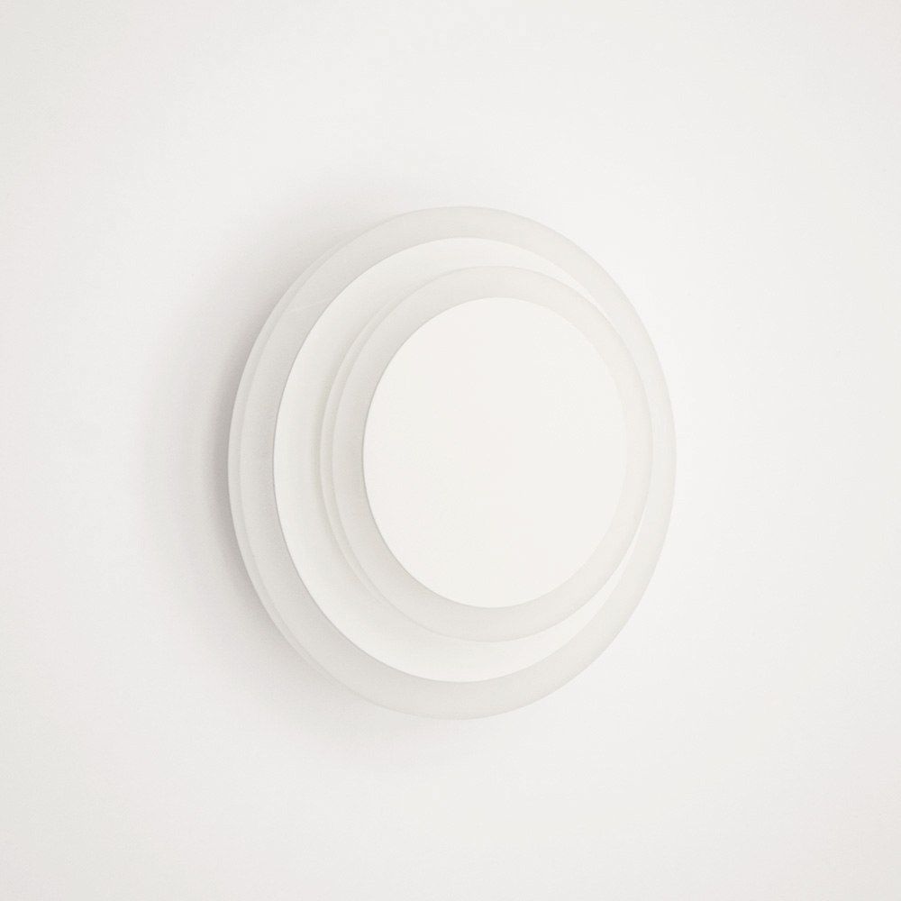 Світильник світлодіодний настінний, бра GEOMETRIA ROUND 12W WHITE