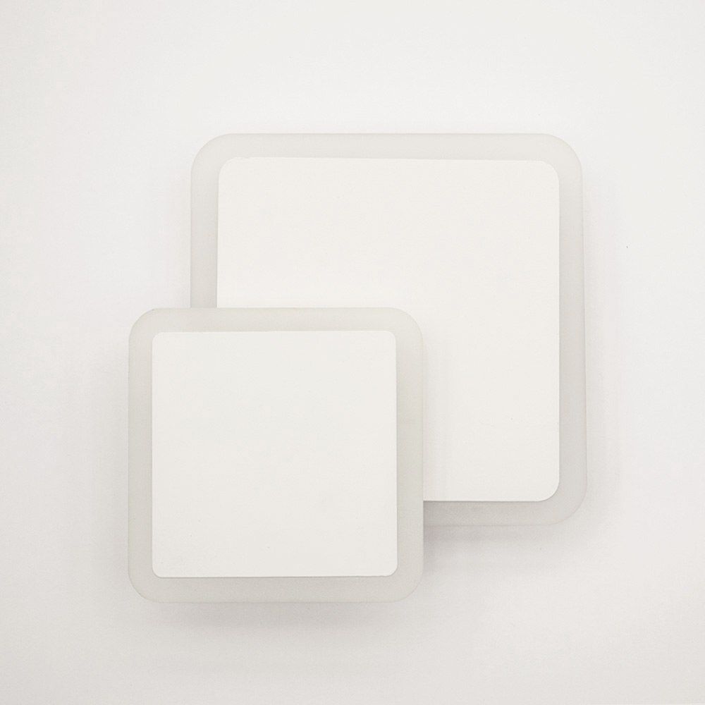 Світильник світлодіодний настінний, бра GEOMETRIA SQUARE 12W WHITE