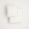 Світильник світлодіодний настінний, бра GEOMETRIA SQUARE 12W WHITE