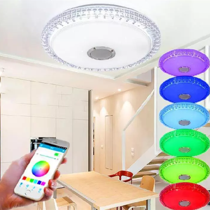 Дитячий музичний світильник SMART SML-R47-70-M-RGB 3000-6000K 70Вт