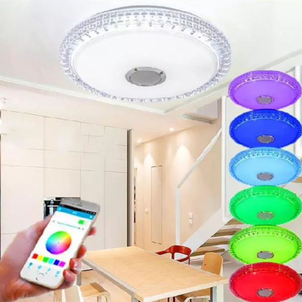 Дитячий музичний світильник SMART SML-R47-70-M-RGB 3000-6000K 70Вт