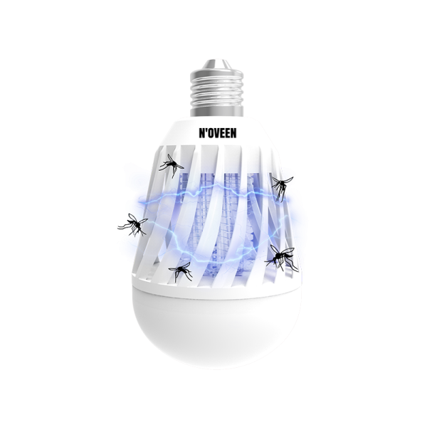 Лампочка від комарів світлодіодна Noveen IKN803 LED