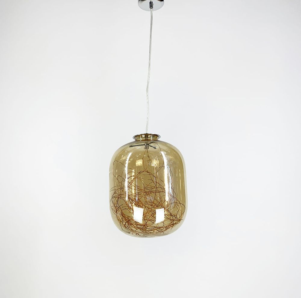 Підвісний світильник Lumina янтарний