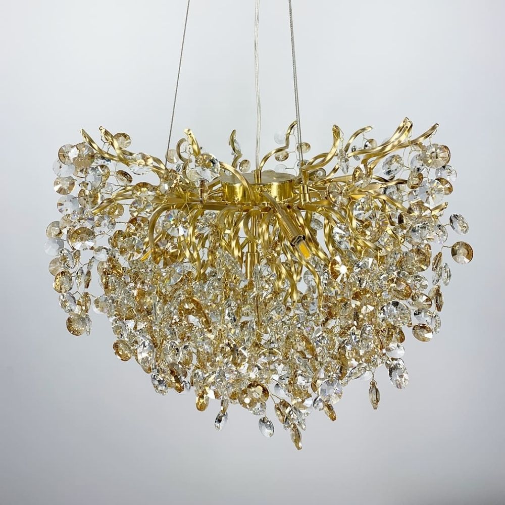 Підвісна люстра з кришталевими камінчиками Bouquet d60