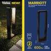 Світильник фасадний MARRIOTT 10 Вт IP65 чорний