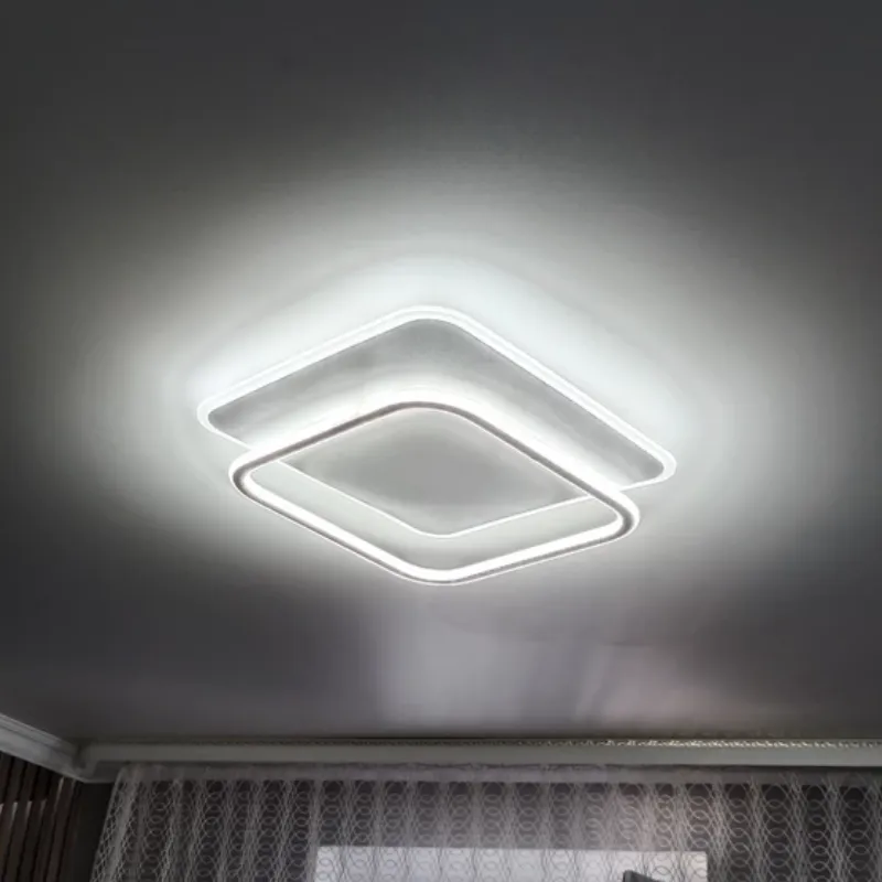 Смарт світильник світлодіодний STANDART 80W квадрат Ø 47.5 см