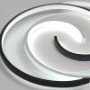 Люстра світлодіодна з пультом керування DOMINO 90 Вт круг Ø 58*46 см