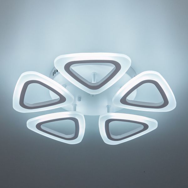 Світлодіодний накладний світильник AL6555ARD CLOVER 50Вт 5000K білий