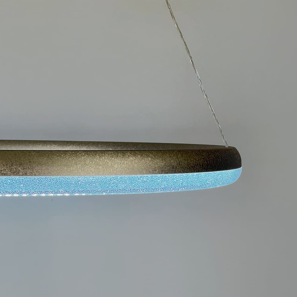 LED люстра підвісна в кільцевому корпусі  65 см