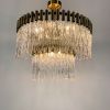 Люстра кришталева CRYSTAL ICICLE на 9 ламп MJ 187-600 AB