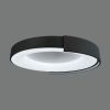Стельовий LED-світильник у сірому корпусі на три режими Ø62х12 см 1906C-620 Grey