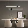 Led світильник у горизонтальній формі 90 см із чорною кулькою YG 520A/900 HL BK