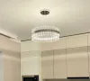 Люстра підвісна кришталева світлодіодна з пультом SOFIA 120W R HR