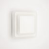 Світильник світлодіодний настінний, бра GEOMETRIA SQUARE 12W WHITE