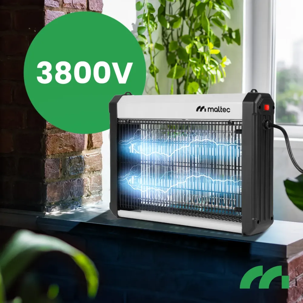 Знищувач комах - мухоловка до 50 м2 Maltec 16W Польща