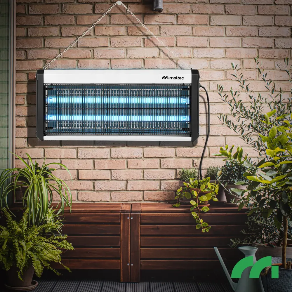 Знищувач комах - мухоловка до 150 м2 Maltec 40W Польща