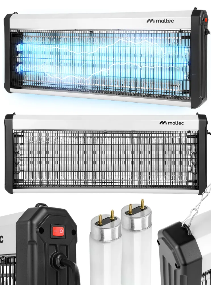 Знищувач комах - мухоловка до 200 м2 Maltec 60W Польща