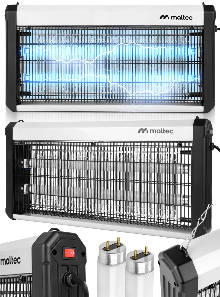 Знищувач комах - мухоловка до 100 м2 Maltec 30W Польща