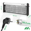 Знищувач комах - мухоловка до 200 м2 Maltec 60W Польща