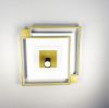 Стельова LED люстра квадратної форми