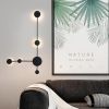 Світлодіодна бра MOLECULAR у чорному корпусі WB 16/3 BK