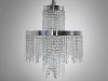 Люстра LED Diasha 376-400CH Хром двохрівнева потужність 70 Вт 376-400CH