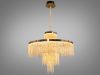 Люстра кришталева Diasha 376 золотиста LED 165Вт 376-800GD