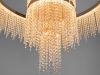 Люстра кришталева Diasha 376 золотиста LED 165Вт 376-800GD