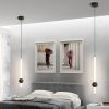 Led світильник Tube&Ball  в чорному кольорі YG 517A/1 VL BK