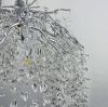 Світильник в стилі Серпента в корпусі хром