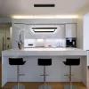 Люстра підвісна чорна світлодіодна з пультом STELLA 100W BLACK