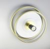 Стельова LED люстра круглої форми