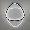 Сучасний LED-світильник у чорно-білому корпусі