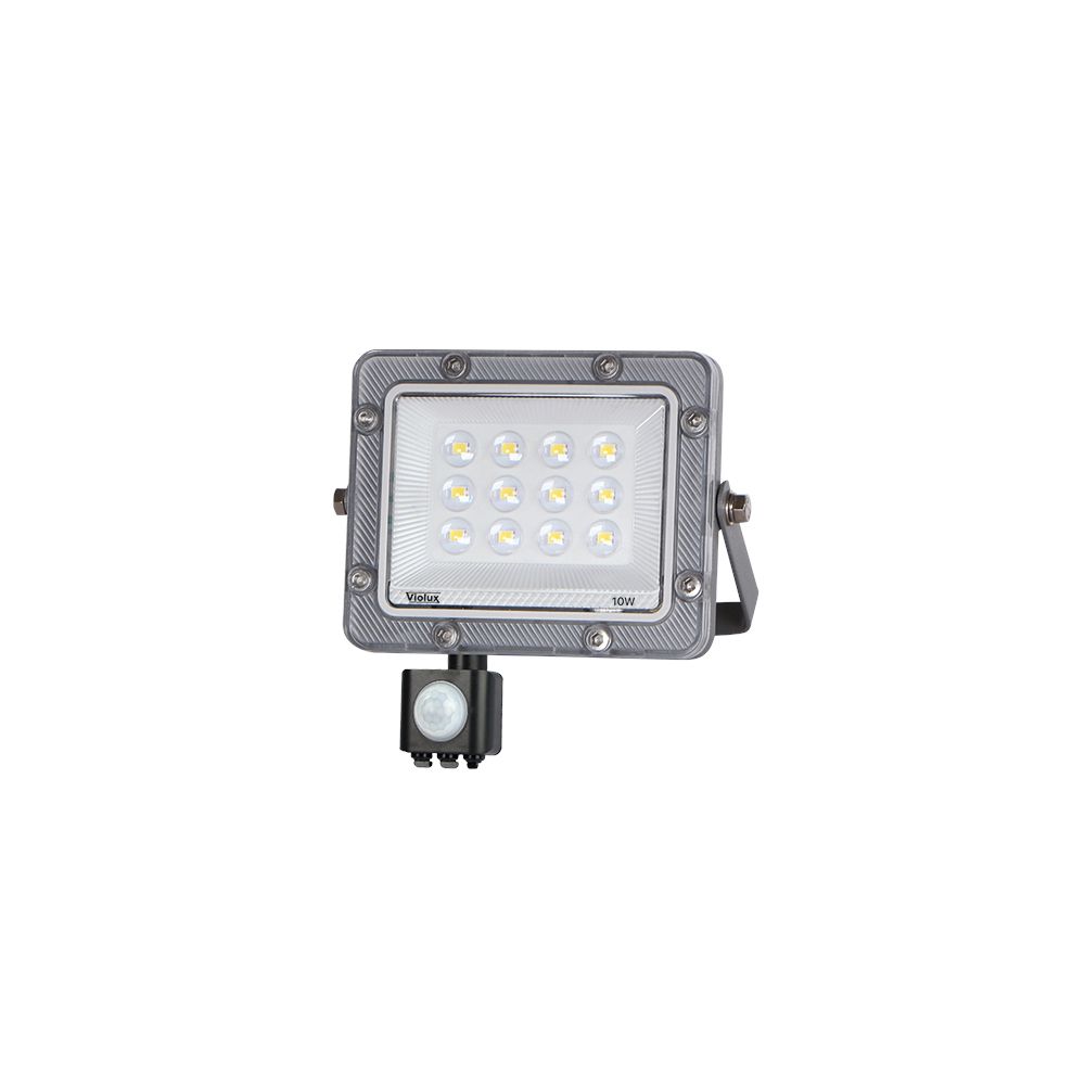 LED прожектор CARBON-S 10W 5000K IP65 (з датчиком руху)