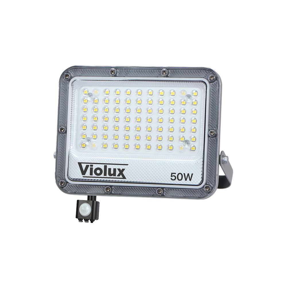 LED прожектор CARBON-S 50W 5000K IP65 (з датчиком руху)