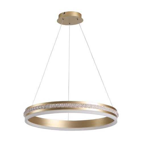 Люстра підвісна світлодіодна AL6610 SHINE LEVITATION 50W золото