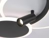 Смарт світильник світлодіодний ECLIPSE 75W 3R білий+чорний круги