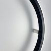 Настінний світильник-кільце в діаметрі 30 см чорного кольору