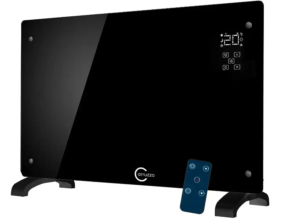 Конвекторний обігрівач 2в1 2500W Wi-Fi SMART Black