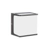Світильник фасадний вуличний LED архітектурний світильник CUBE 8W 4200K IP65 чорний